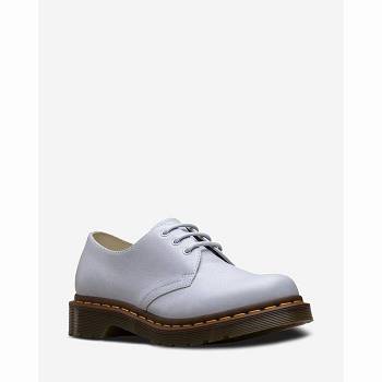 Dr Martens 1461 Virginia Kožené - Svetlo Modre Oxford Topanky Damske, D251SK